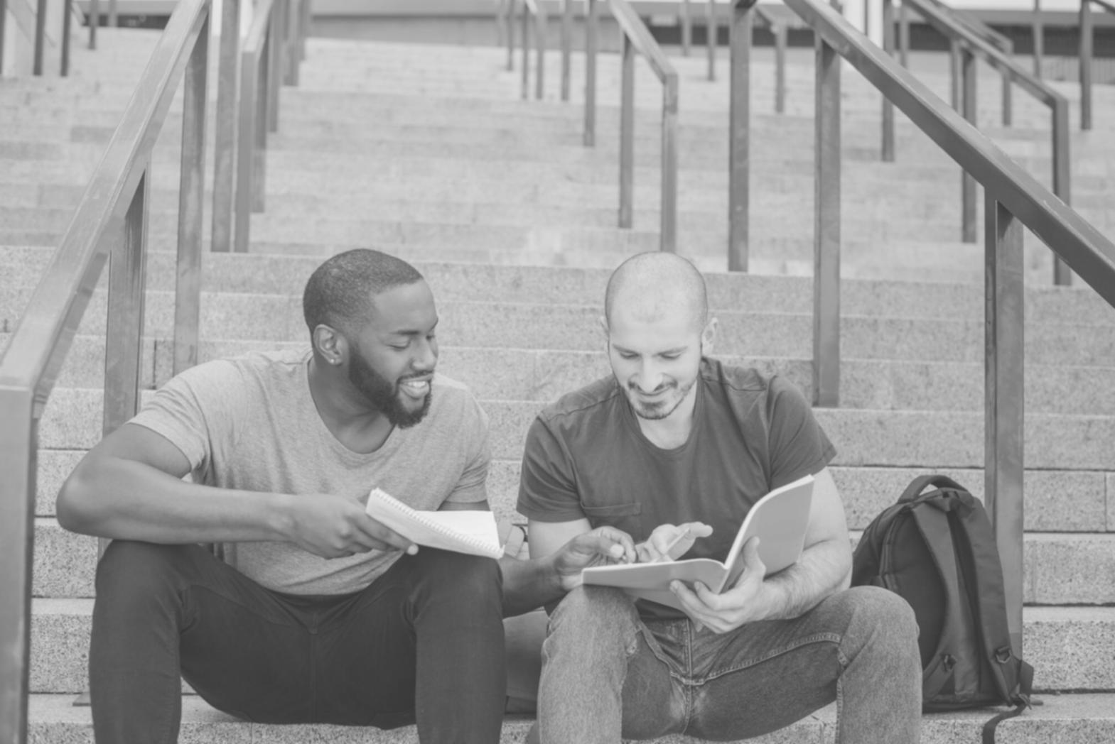 Person reviewing financial documents and planning annual budget